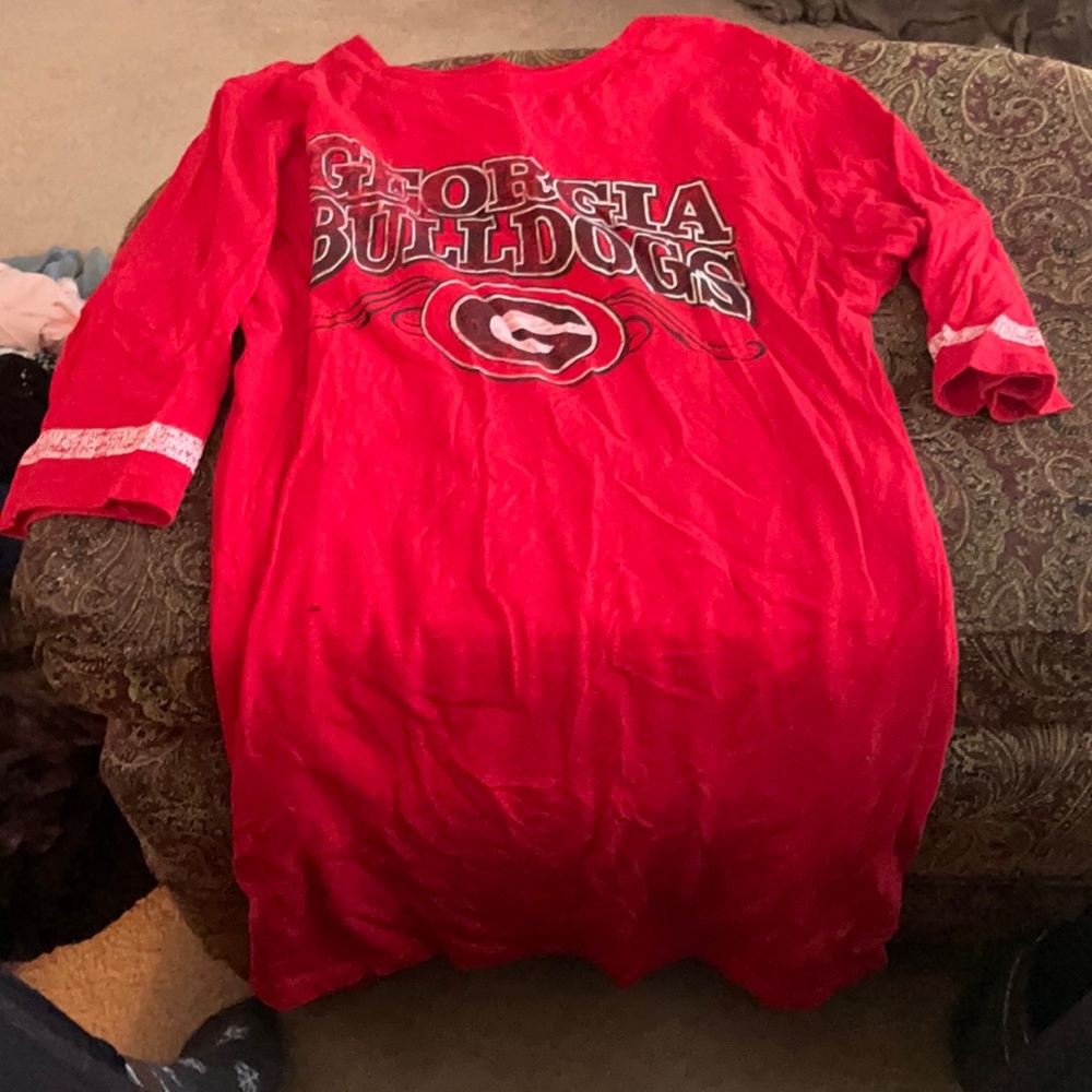 Georgia bull dogs tee